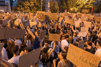 Ukrainian youth protest