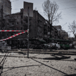 European leaders meet the US