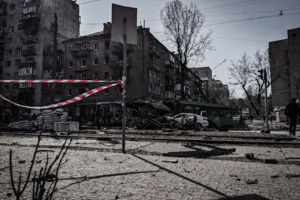 European leaders meet the US