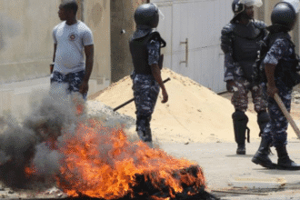 Togo political crisis protest