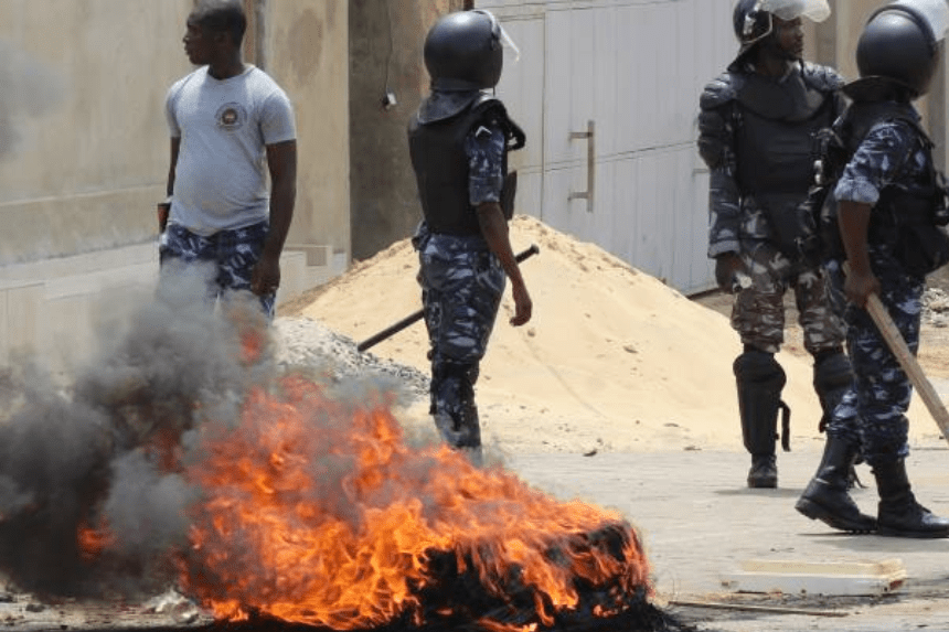 Togo political crisis protest