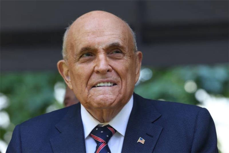Rudy Giuliani car crash