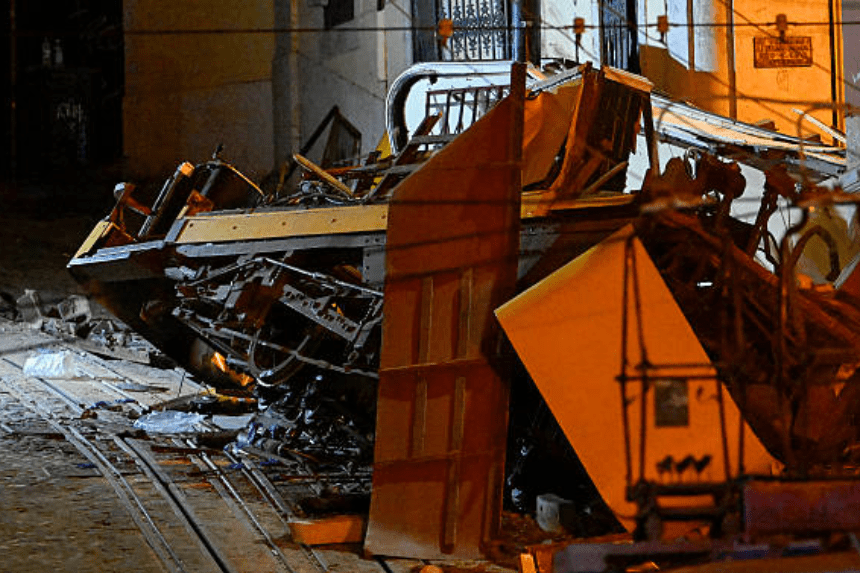 Lisbon Funicular Crash