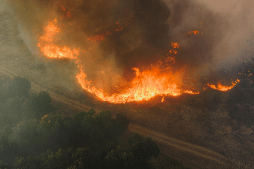 Etosha wildfire containment