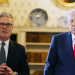 Trump Starmer joint conference