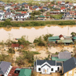Flooded Vietnam streets